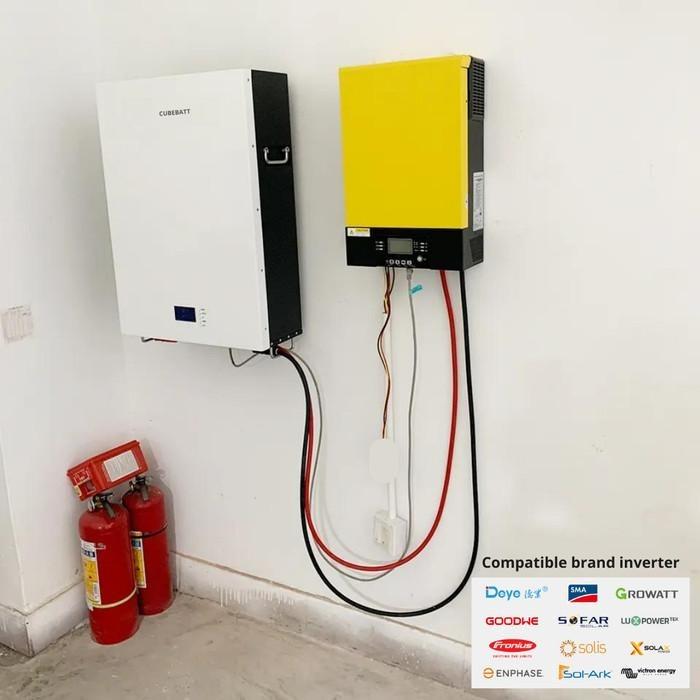 Baterai Lifepo4 48V 100Ah Wallmount