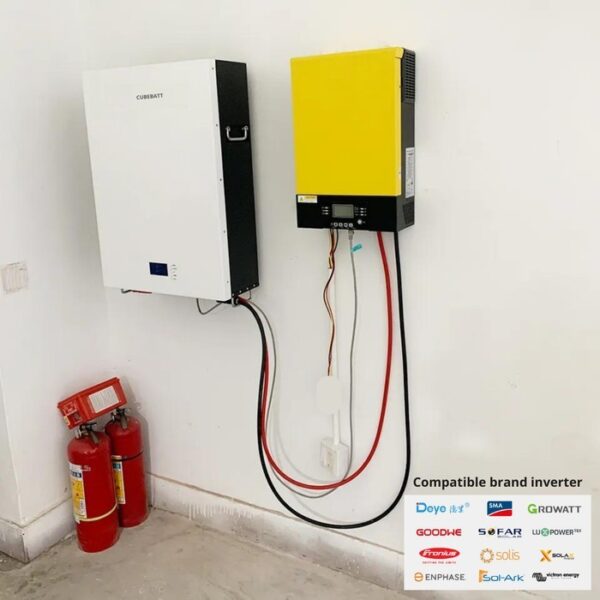 Baterai Lifepo4 48V 200Ah Wallmount