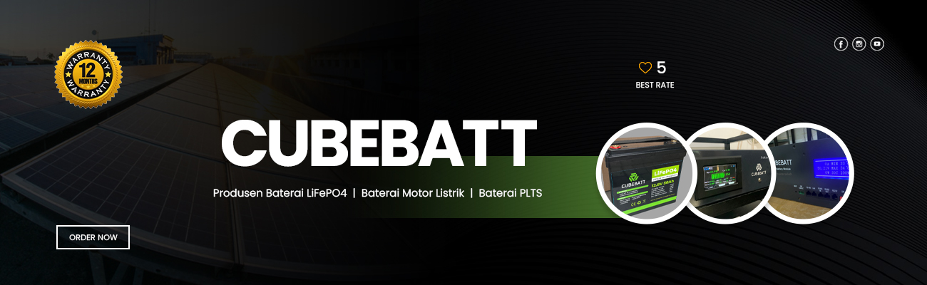 Cubebatt Baterai Lifepo4